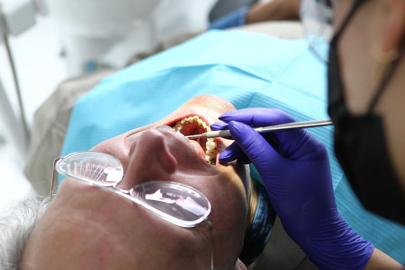 Paciente en el dentista